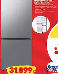 SAMSUNG 508 L NOFROST BUZDOLABI